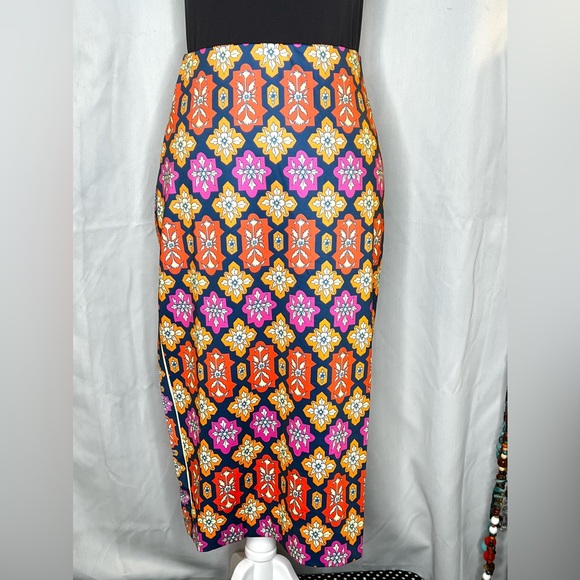 NWT Gretchen Scott Jersey Pencil Skirt - Haveli - Picture 2 of 9